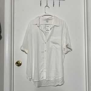 Aerie Oversized white button up